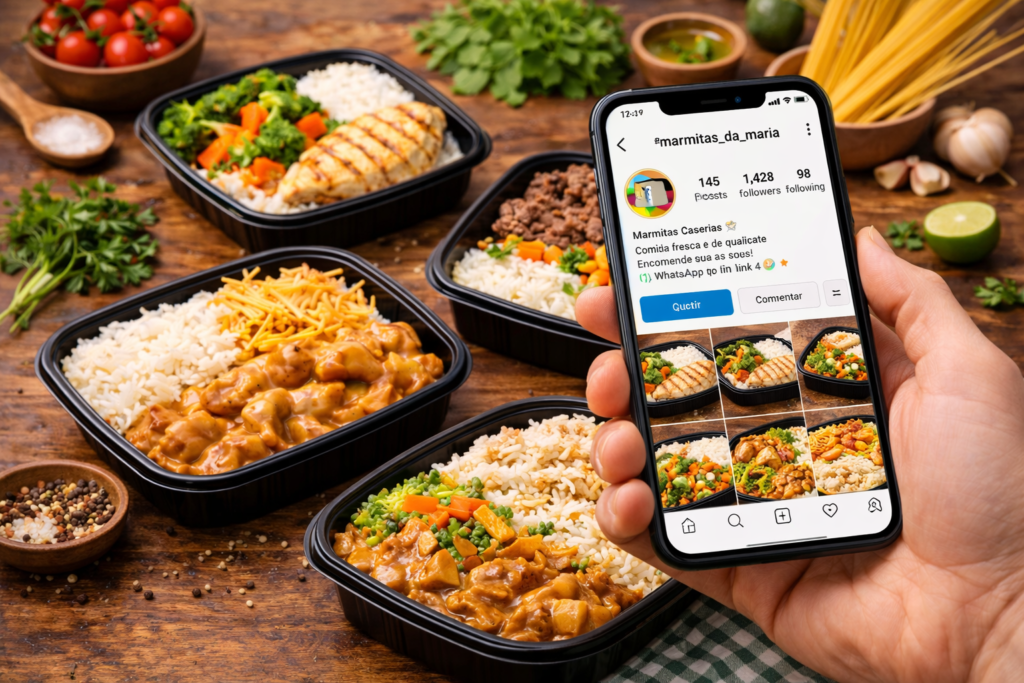 Como Divulgar Marmita no Instagram e Conseguir Mais Clientes