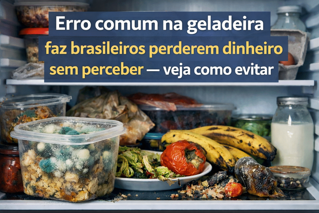 Erro comum na geladeira faz brasileiros perderem dinheiro sem perceber — veja como evitar