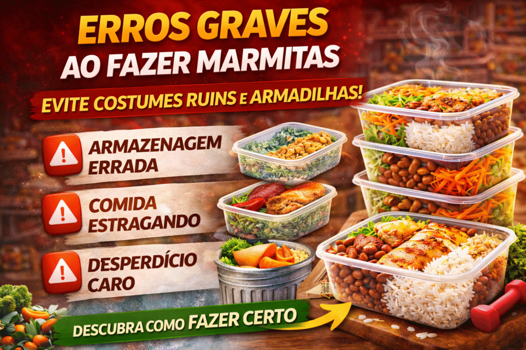 Como começar uma renda extra vendendo marmitas em 2026 (mesmo sem experiência)