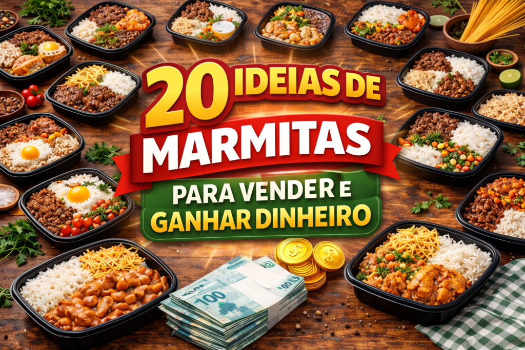20 Ideias de Marmitas para Vender e Ganhar Dinheiro